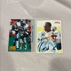 Barry Sanders Football Trading Cards Set